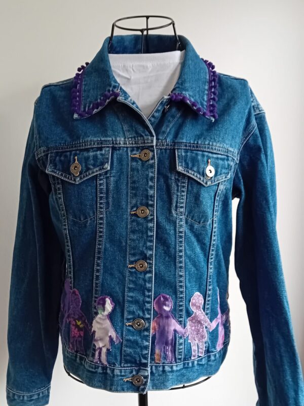 Purple People Denim Jacket