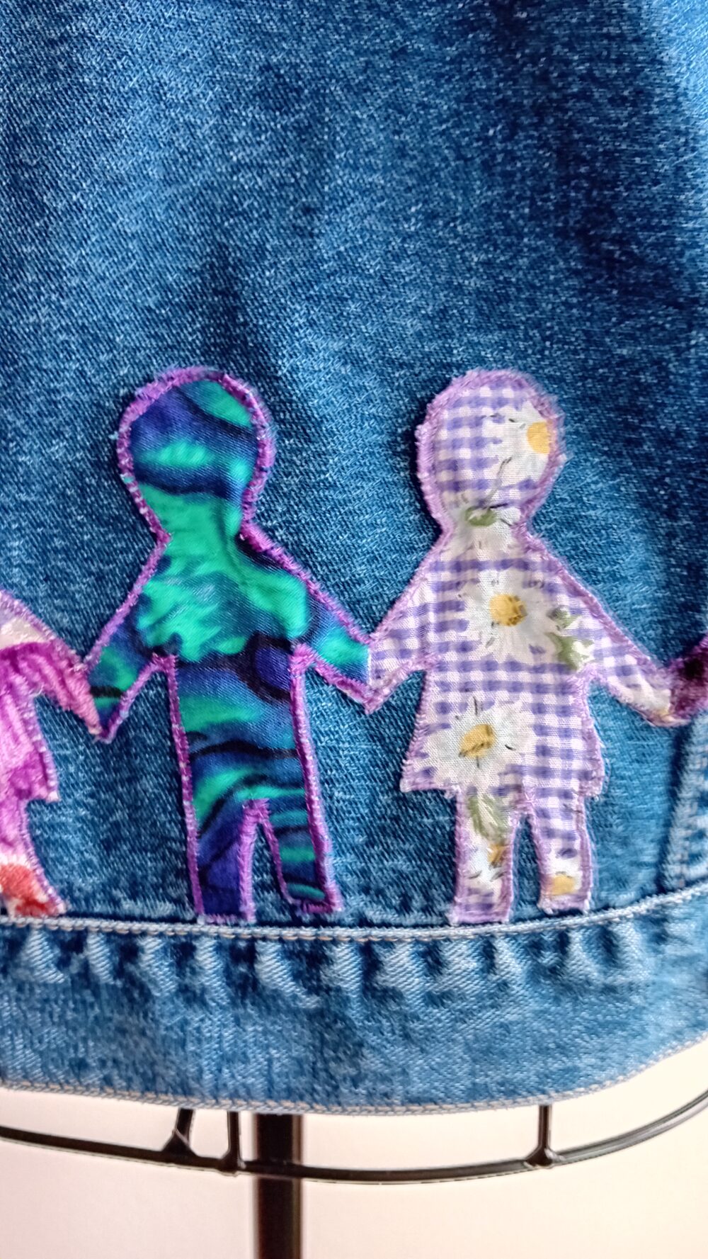 Purple People Denim Jacket - Image 4